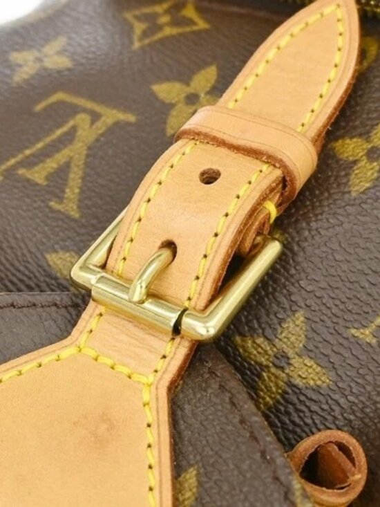 Best05 LOUIS VUITTON MONTSOURIS MM BACKPACK BAG MONOGRAM M51136 SP0060 main image 4